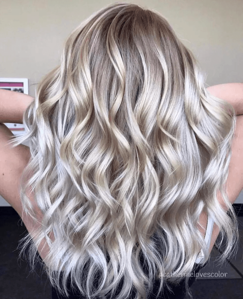 Silver Blonde Hair Color