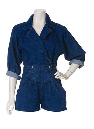 Denim Romper for the Petite Girl