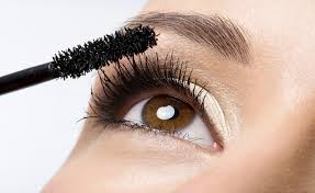 applying mascara