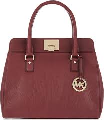 burgundy bag