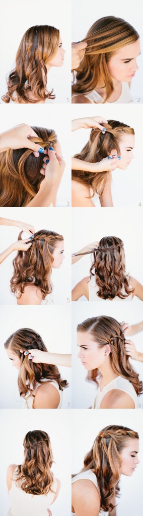 waterfall braid how to