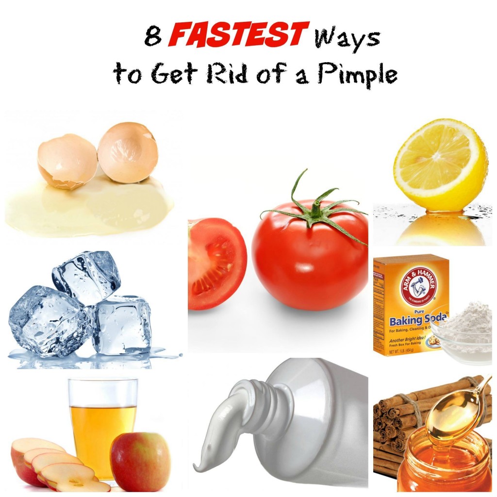 fastest ways to get rid of a pimple
