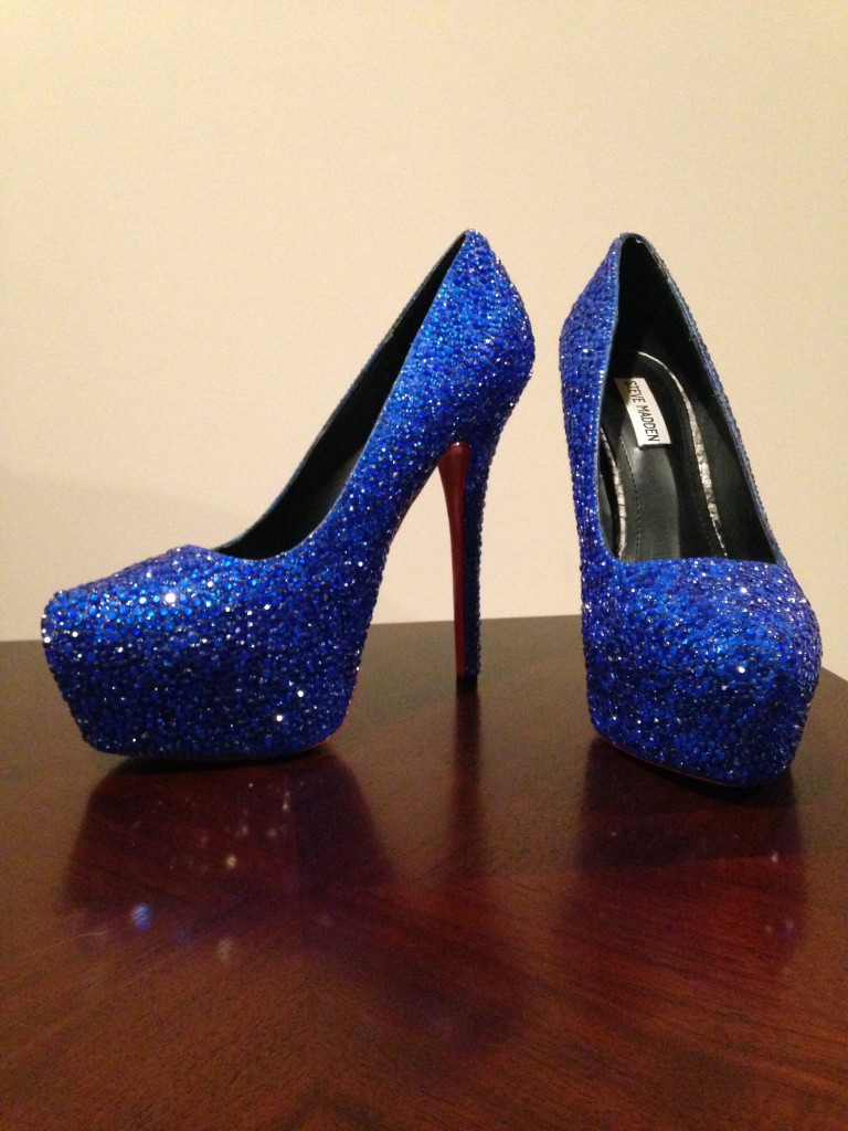 christian louboutin blue rhinestone pumps knockoffs end result