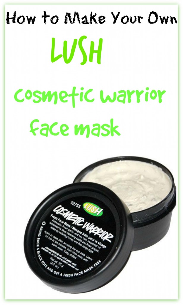 lush cosmetic warrior face mask