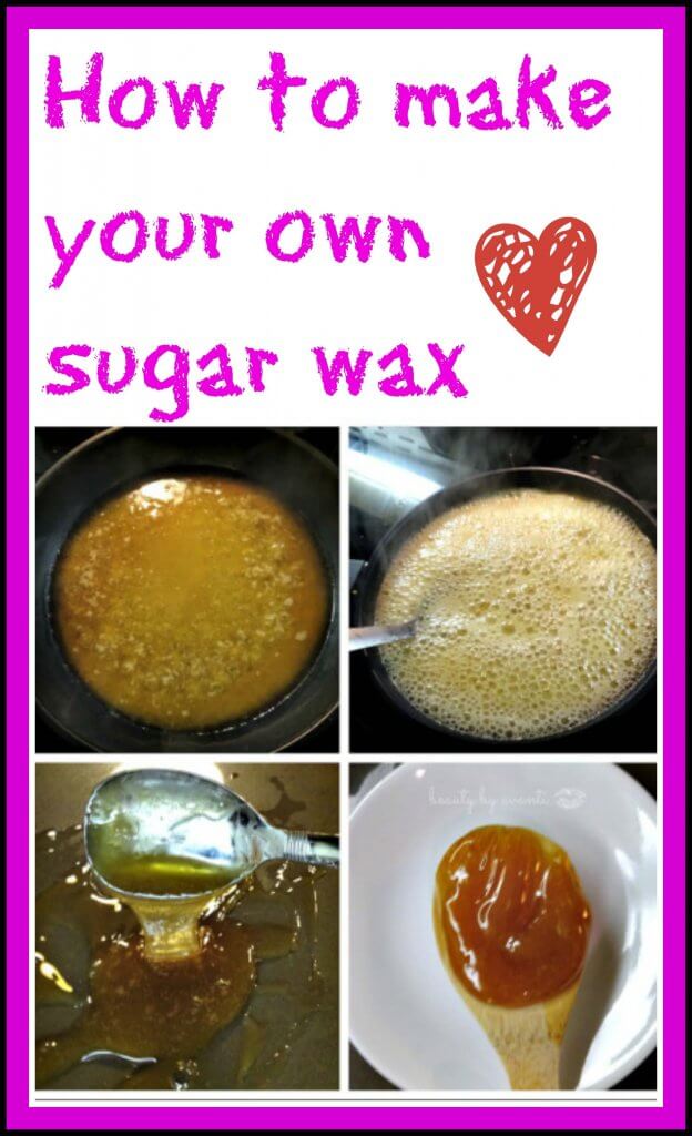 simple sugar wax recipe