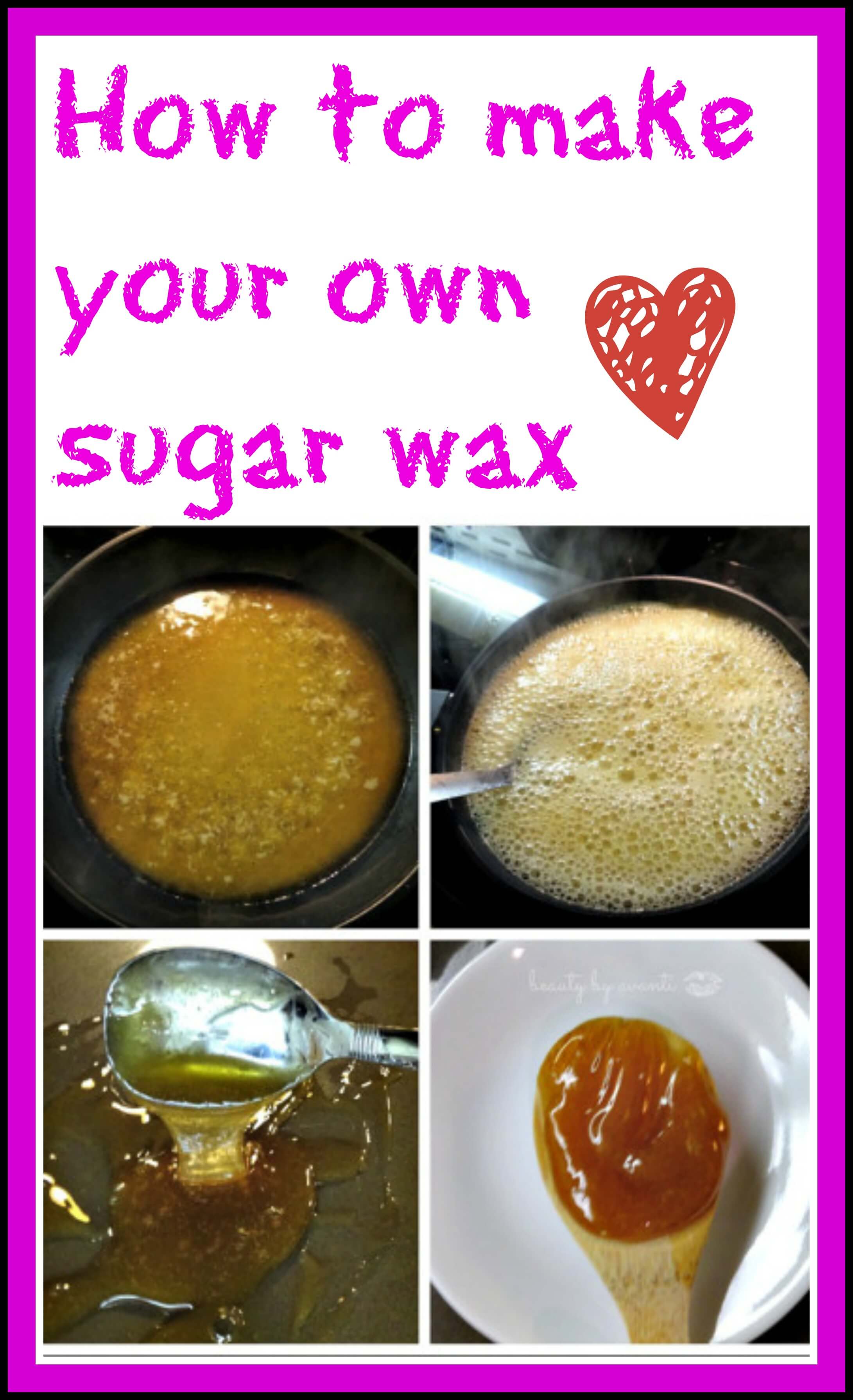 How to Make Your Own Homemade Sugar Wax