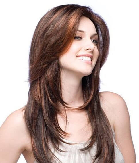 Hairstyles For Long Hair To Make Face Look Thinner