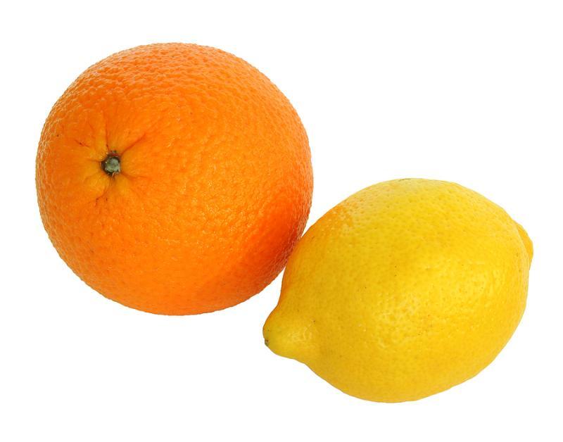 orange or lemon