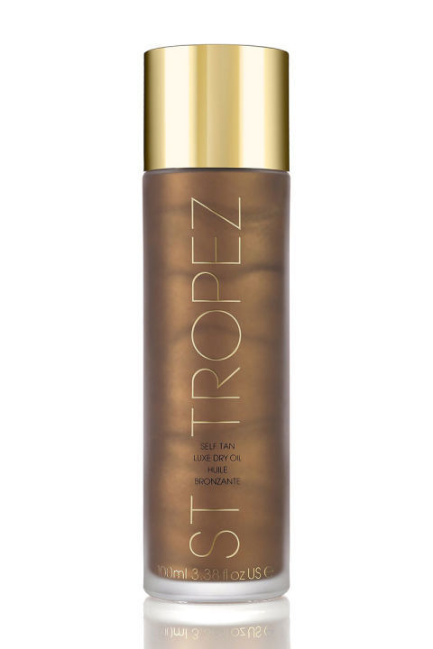 st tropez self tan luxe dry oil