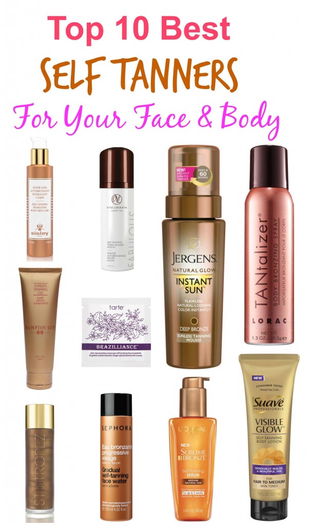 top 10 best self tanners for your face and body
