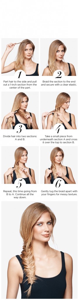 how to do a boho fishtail braid