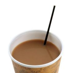 straw in coffee