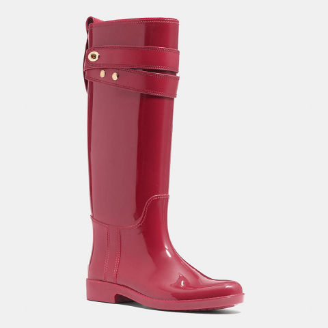 coach talia rain boot 148