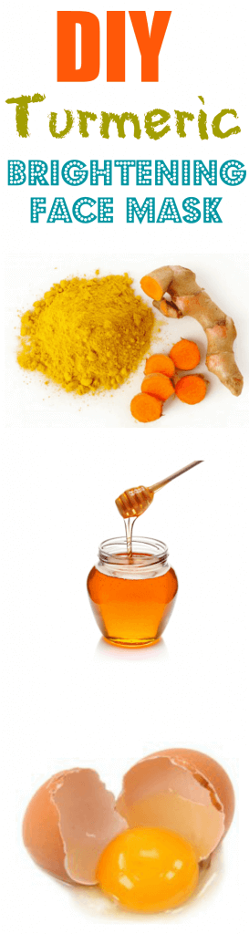 diy turmeric brightening face mask