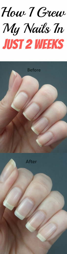 how i grew my nails