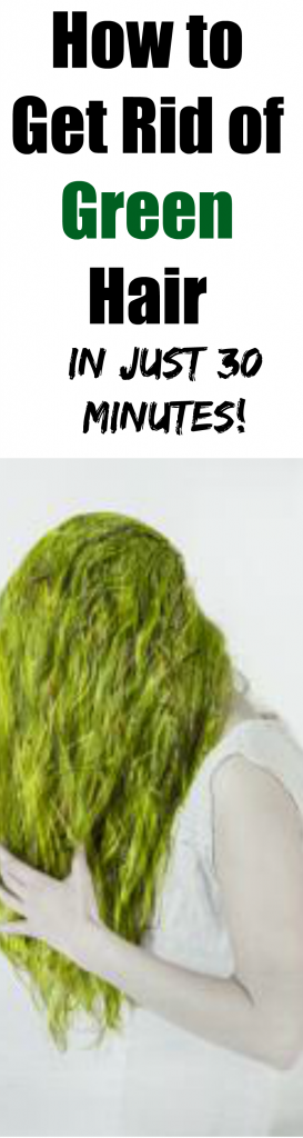 get rid of green hair