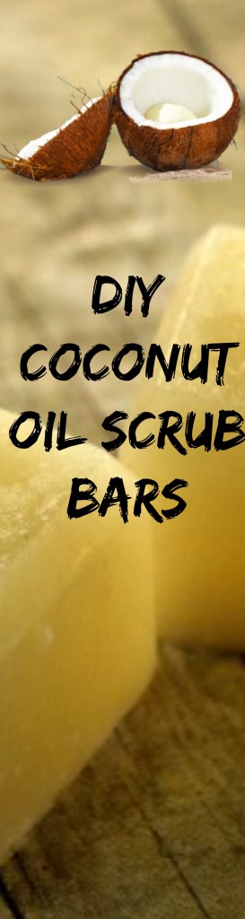 diy coconut oil scrub bars