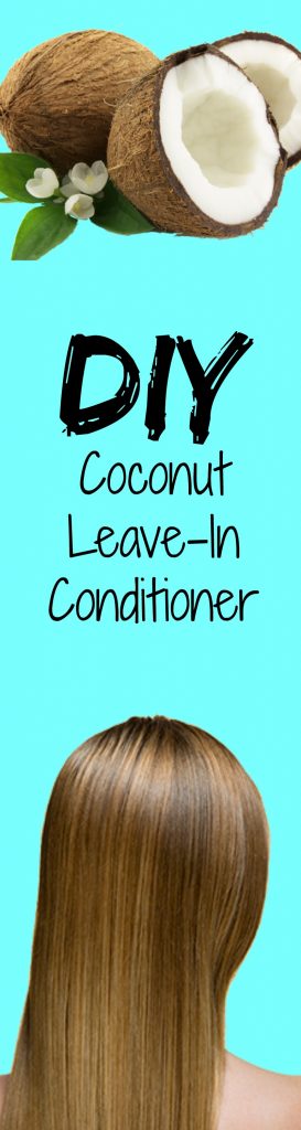 DIY coconut leave-in conditioner