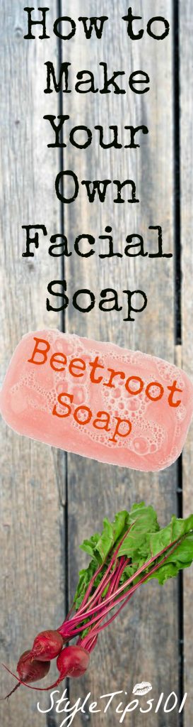 beet root facial soap