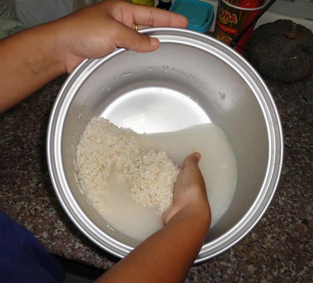 rice water