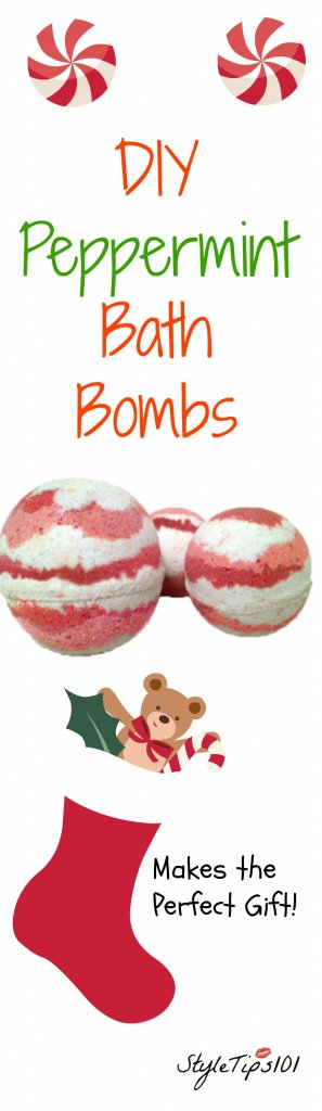 peppermint bath bombs