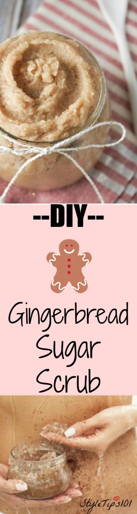 gingerbread sugar scrub