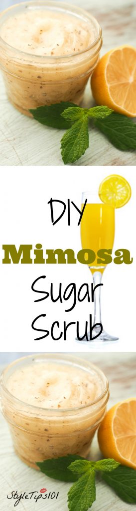 mimosa sugar scrub