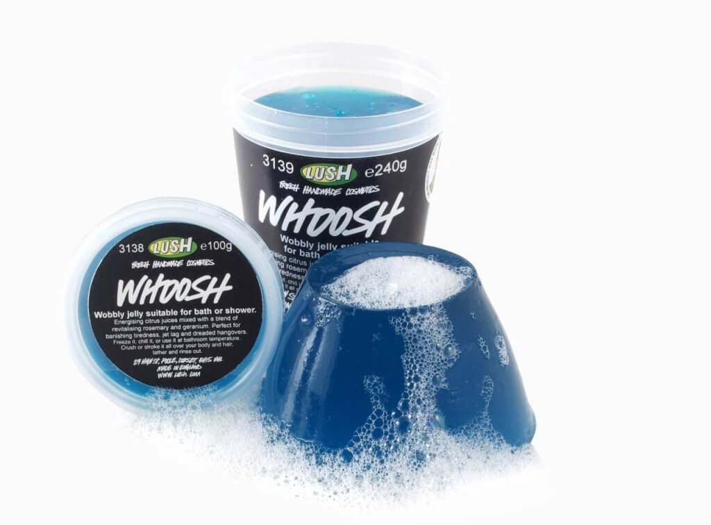 lush shower jelly in whoosh