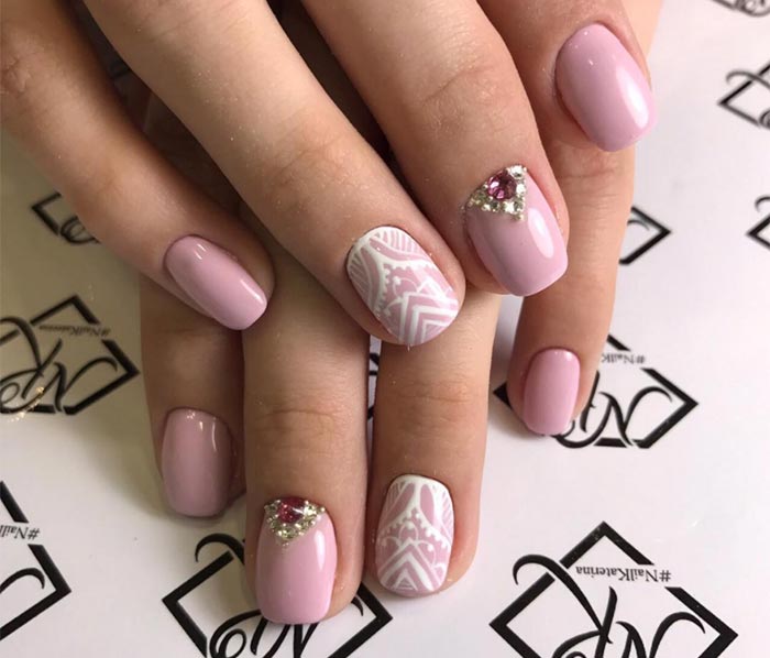 geometric pink