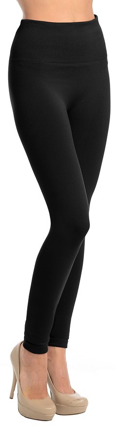 high waisted fleece leggings