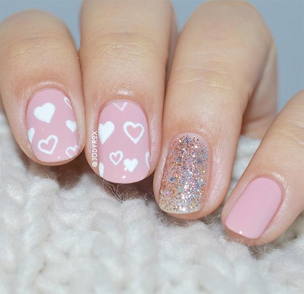 pink hearts