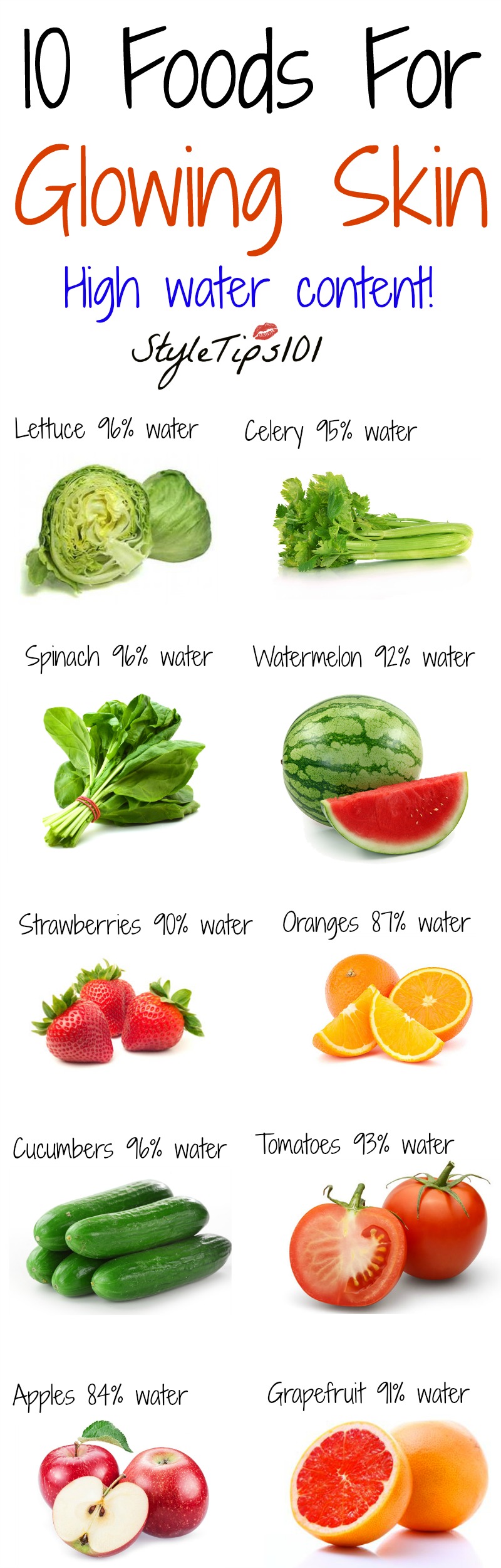 10 Foods For Glowing Skin