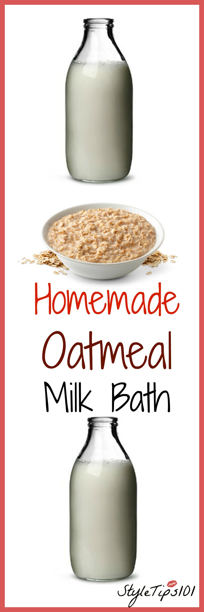 Homemade Oatmeal Milk Bath Recipe