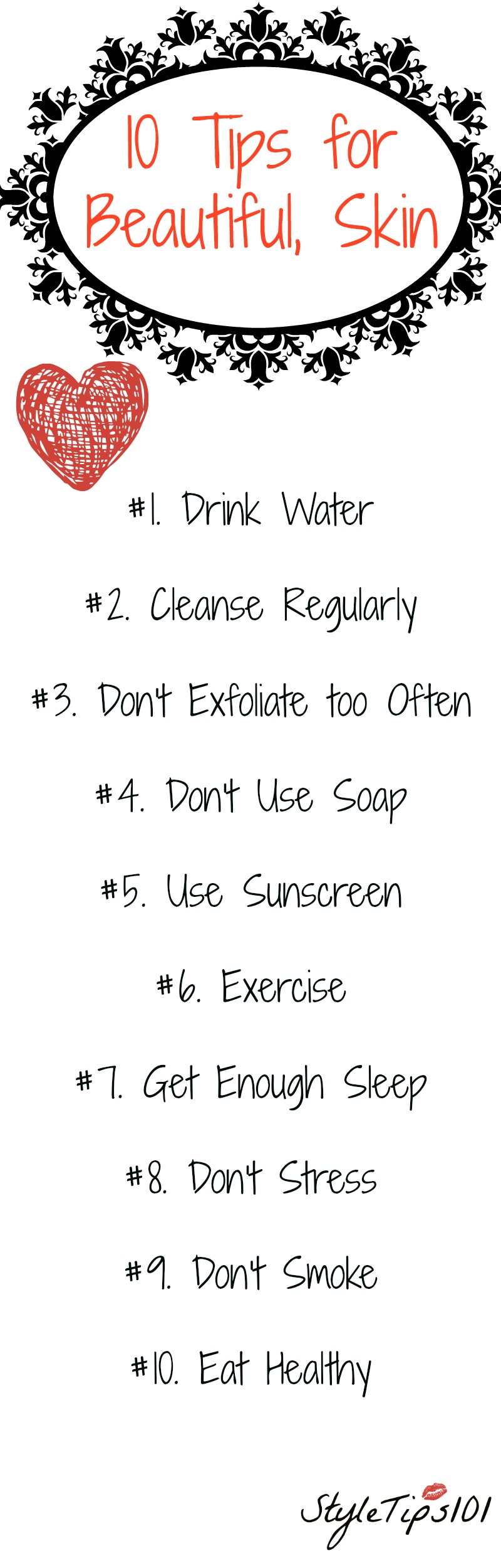 tips for beautiful skin