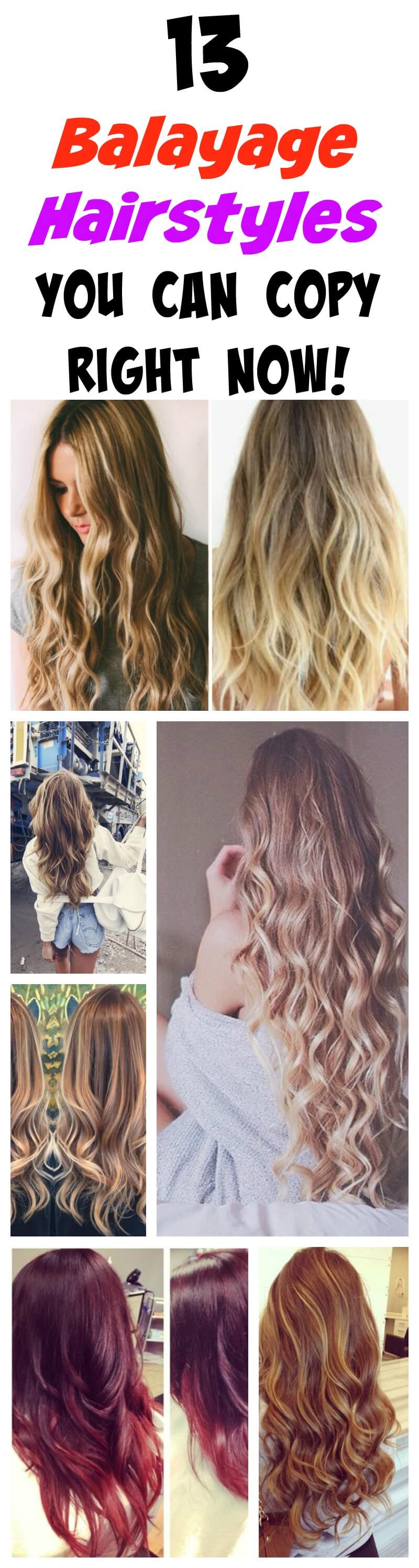 Balayage Hairstyles