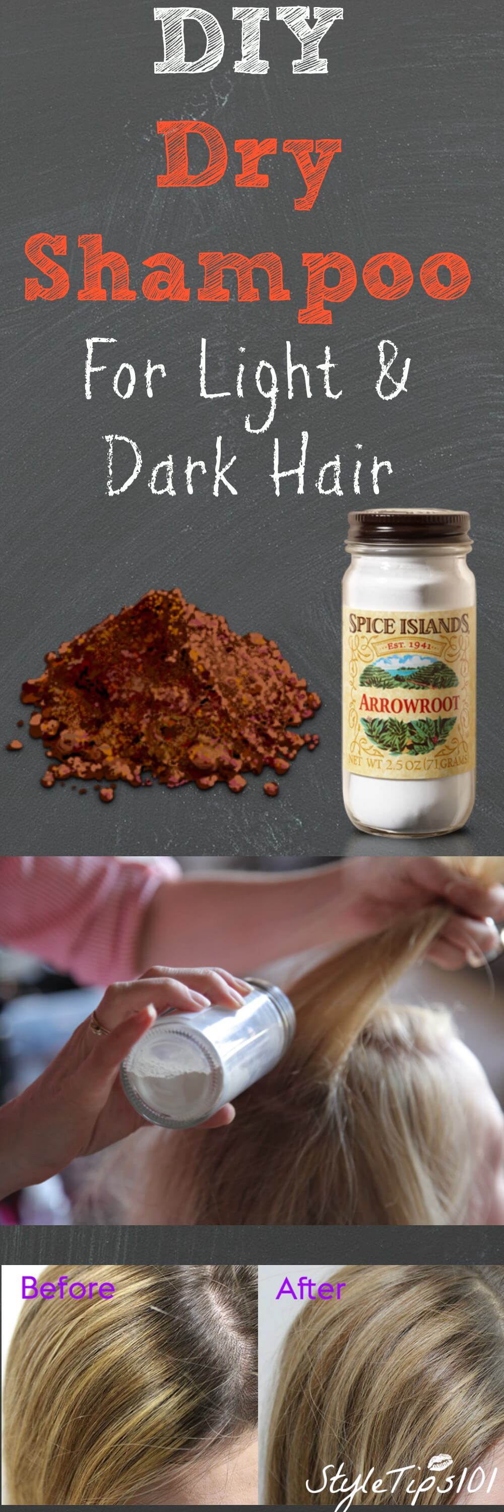 DIY Dry Shampoo