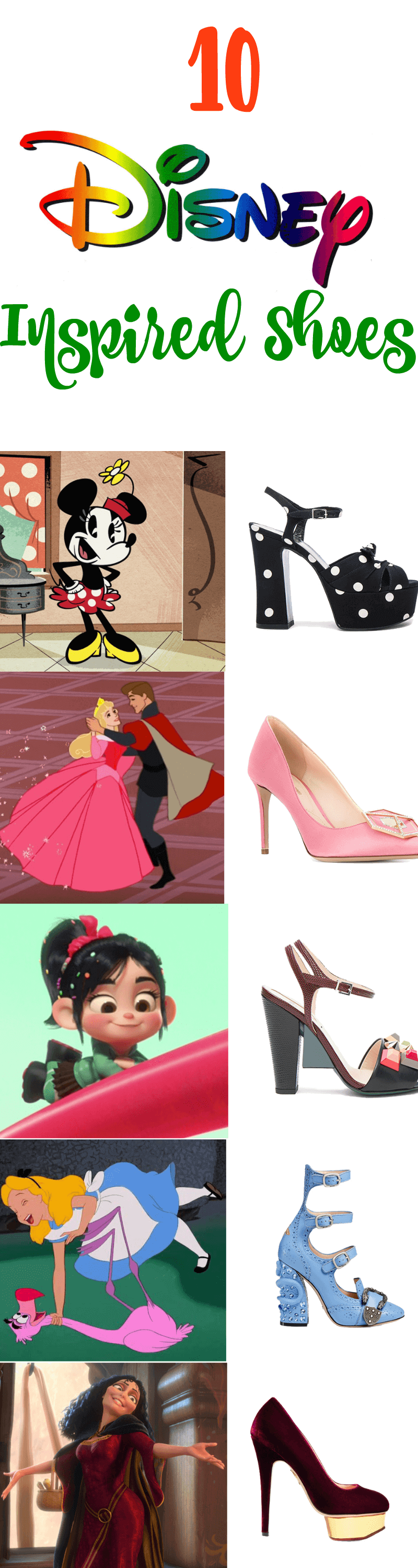 Disney Inspired Shoes