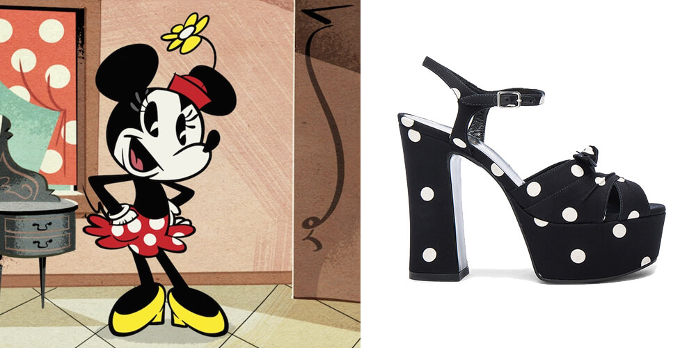 saint laurent Minnie shoes