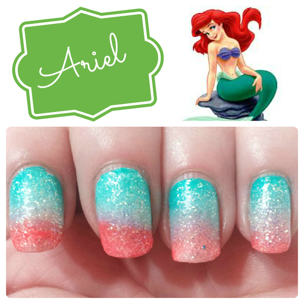 NAILS  Ode to The Little Mermaid CBBxManiMonday  Cosmetic Proof   Vancouver beauty nail art and lifestyle blog