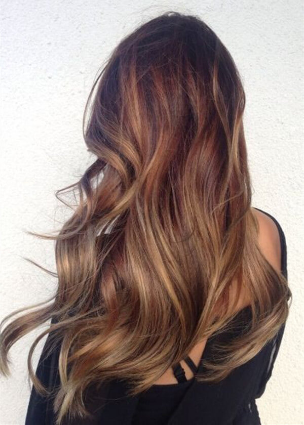 caramel balayage