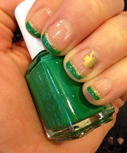 irish french mani