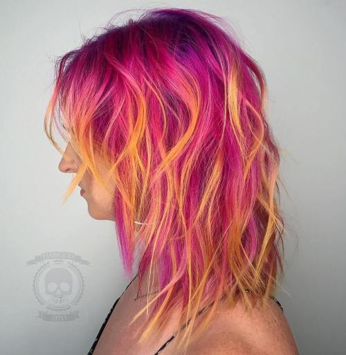 neon sunset shag