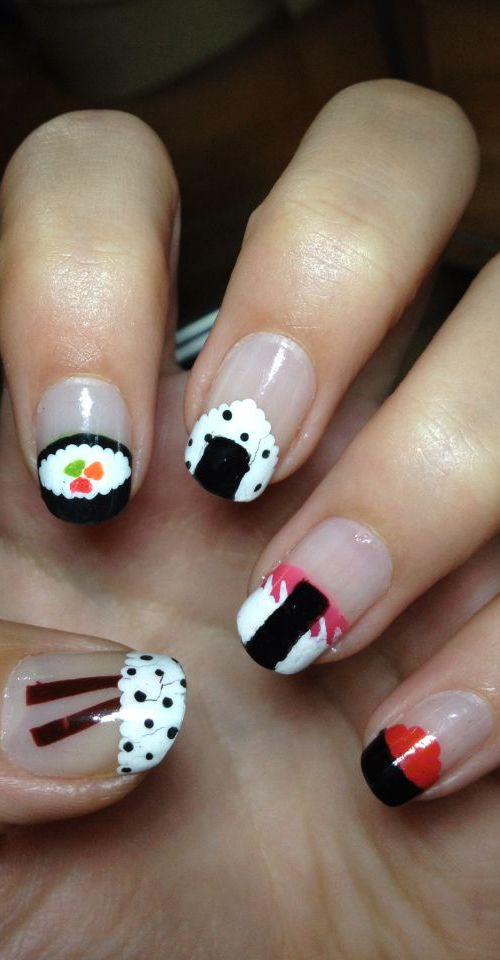 sushi nails