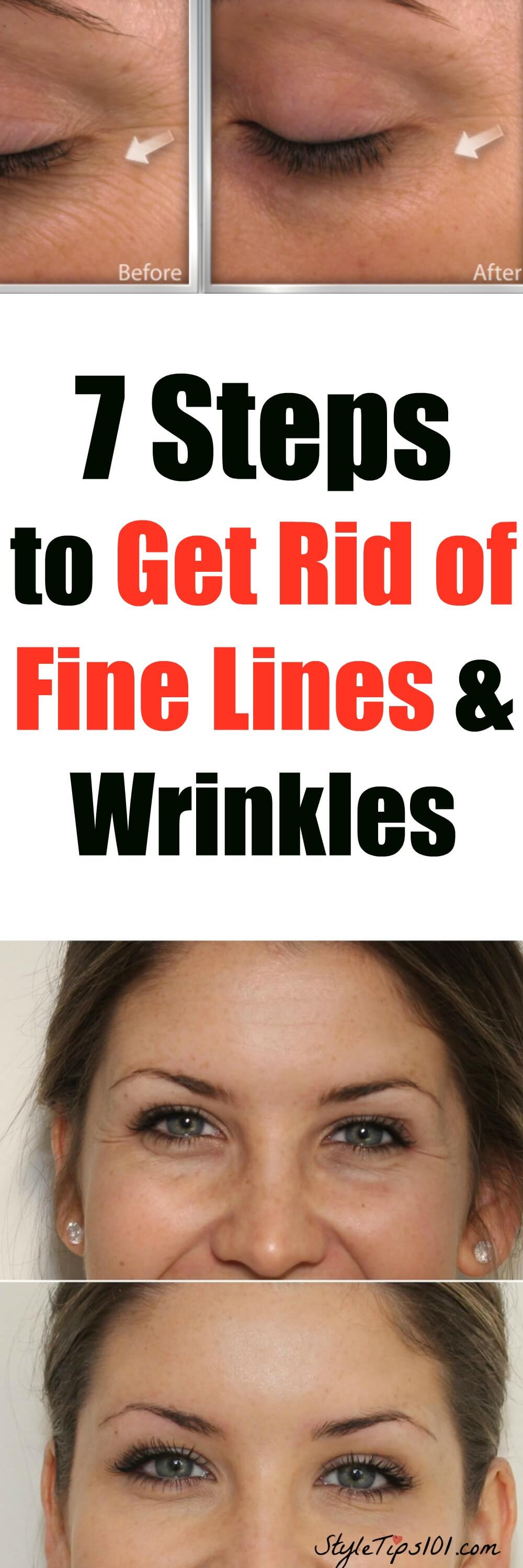 get rid of fine lines