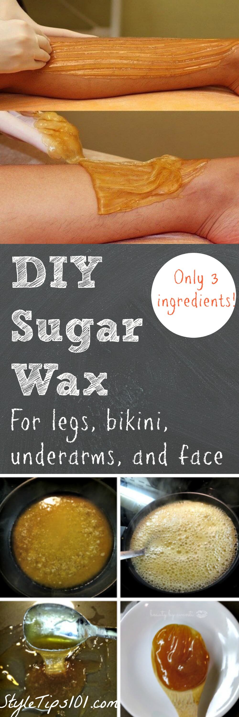 How to Make Sugar Wax