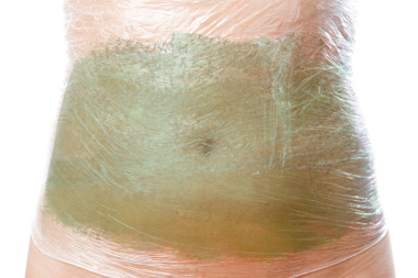 body wrap with lotion