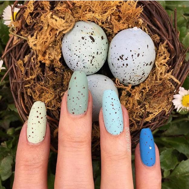 robbin's egg spring nail colors