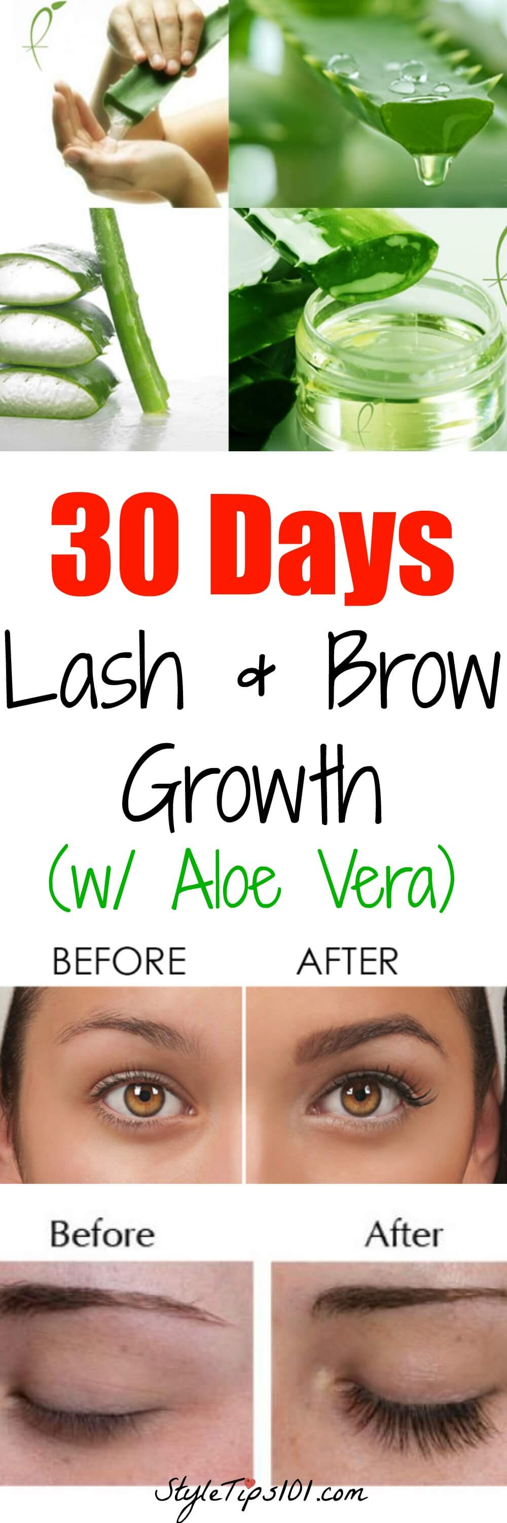 Aloe Vera Gel for Hair Growth