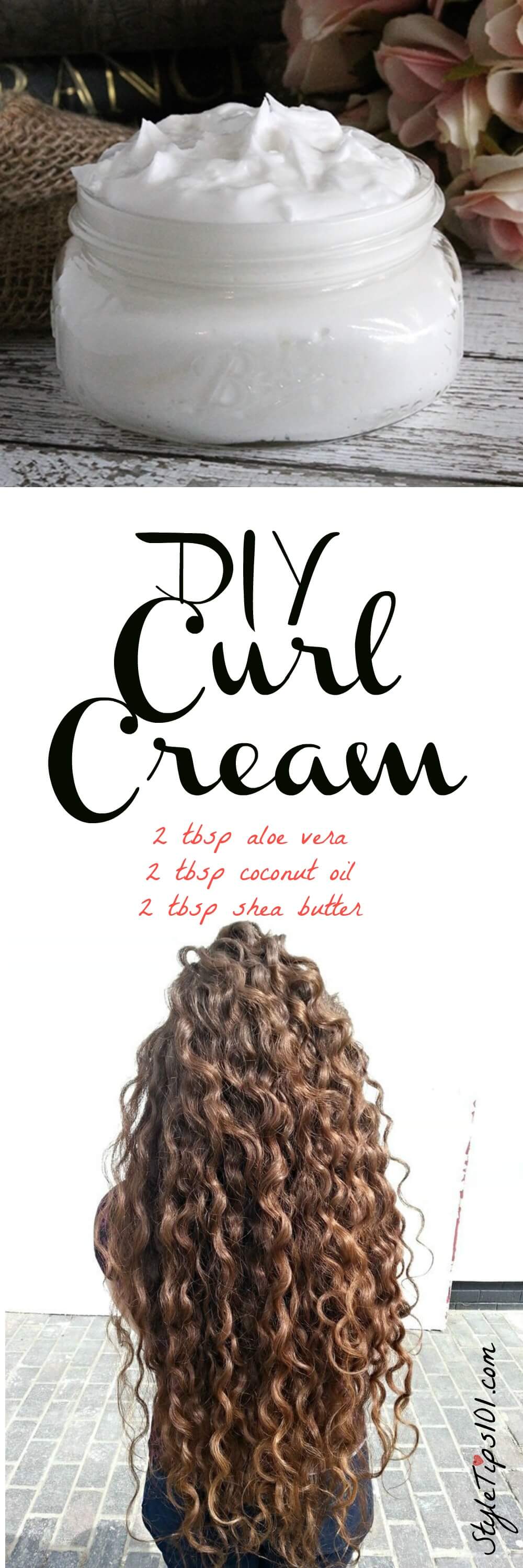 DIY Curl Cream
