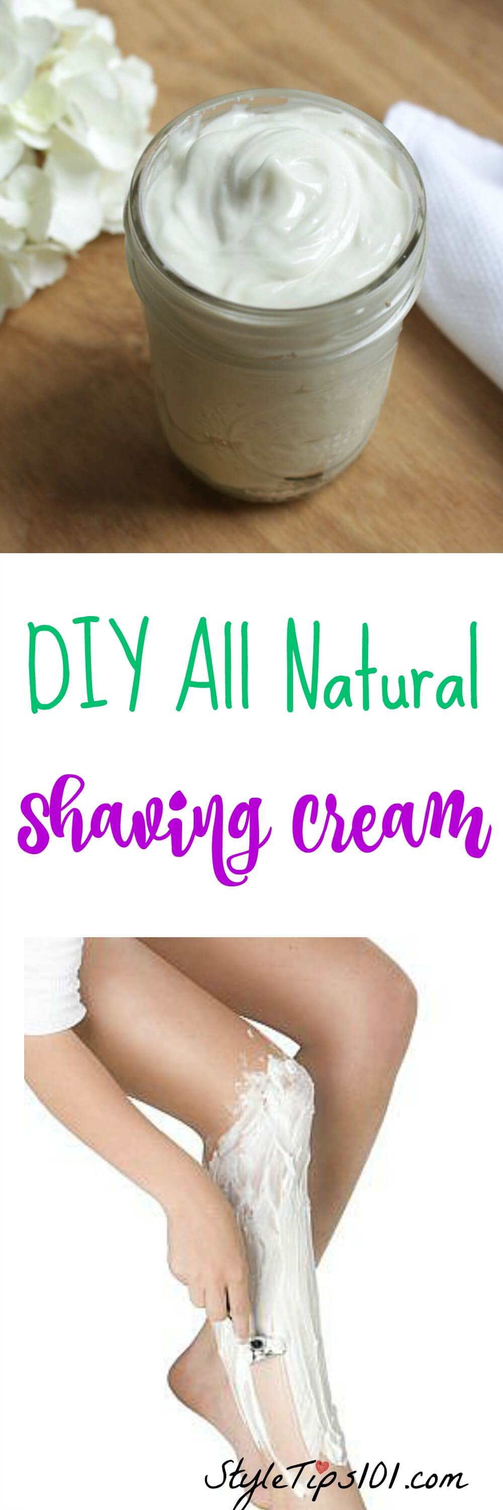 How to Make Your Own Shaving Cream